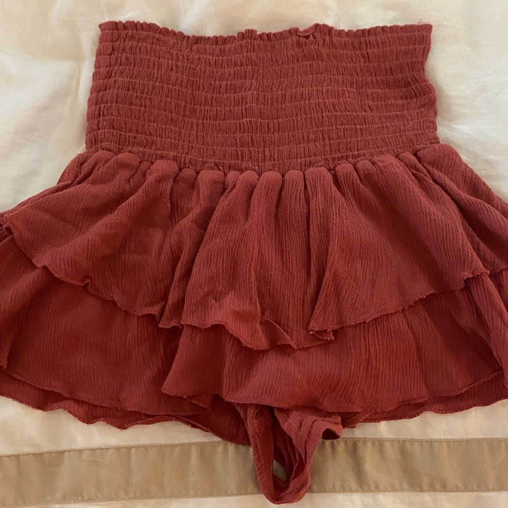 Blue Life Ruffle Skirt